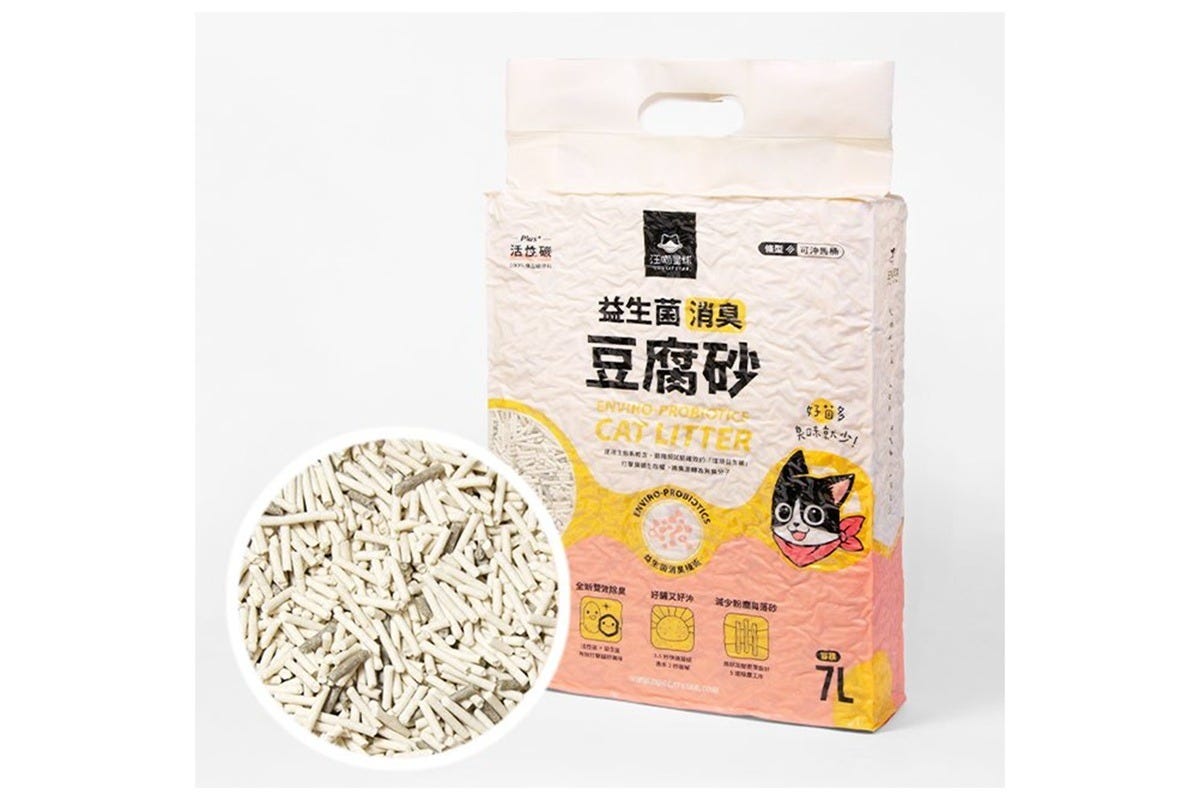 益生菌消臭豆腐砂 原味(條型) 2.7kg