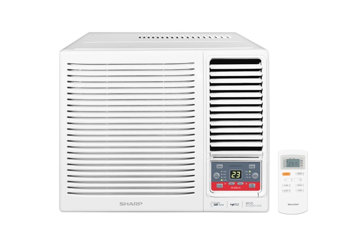 (Extra 2-year warranty) AF-X7CCA 3/4HP R32 refrigerant Inverter Window-type Air Conditioner with Remote control (Include Standard Installation)