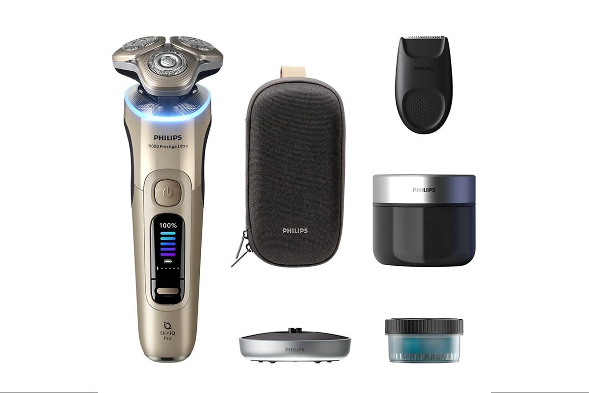 XP9403/31 i9000 Prestige Ultra Wet&Dry Electric Shaver with SkinIQ Pro