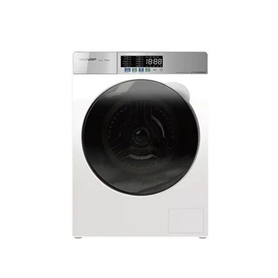 (CSC) ES-FW70AJ-W + R-S20EA 7KG Pro Flex Steam Hygiene Front Load Washer (Free: SHARP PRO FLEX AJ series -R-S20EA Microwave Oven)