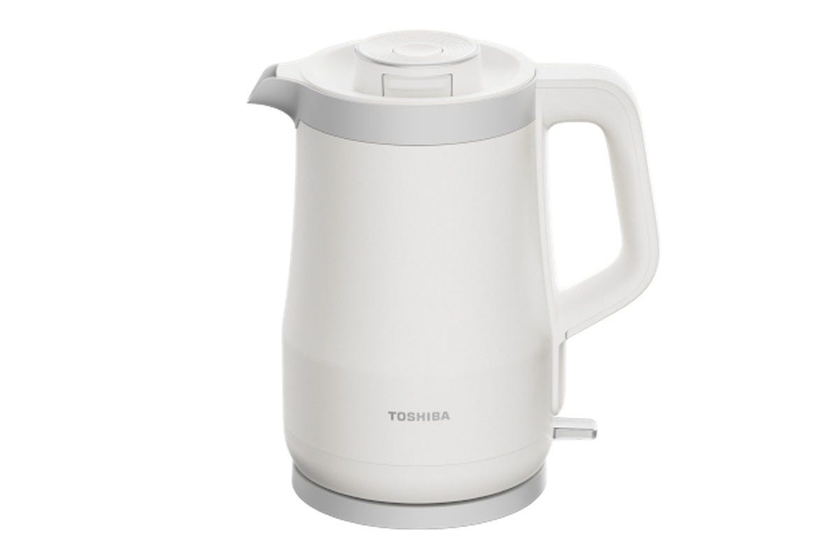 Toshiba KT-15DRTHK(W) 1.5L Cordless Double Wall Electric Kettle - Ivory