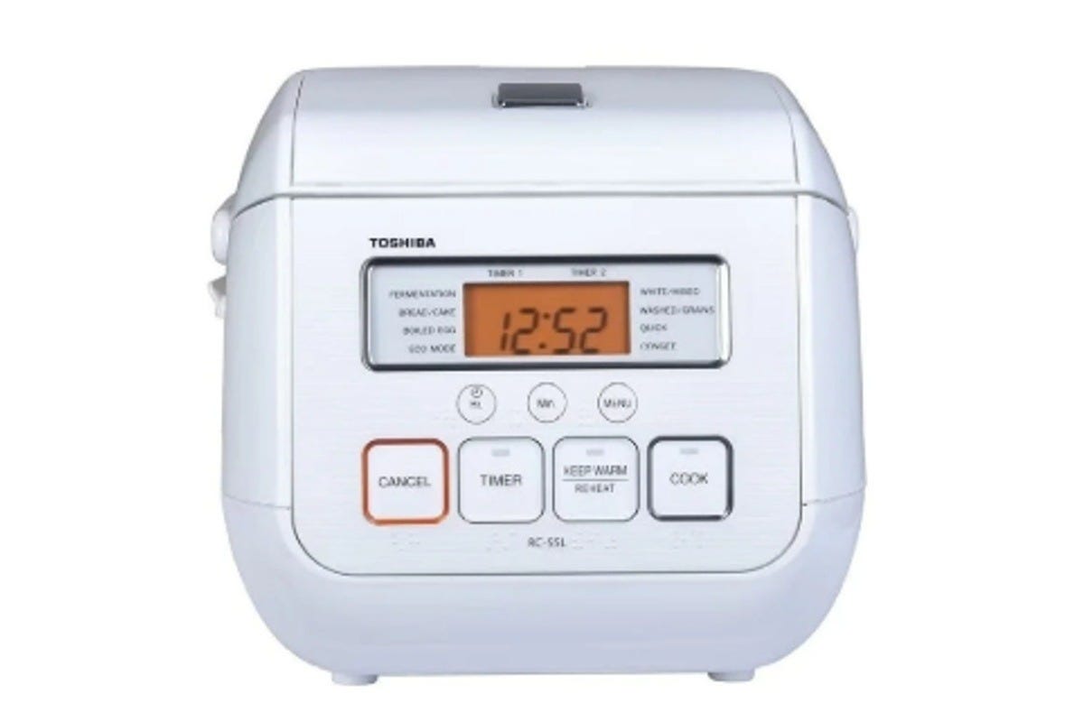 Toshiba RC-5SLIH (W) 0.54L 4mm Thick Non-stick Inner Pot Rice Cooker