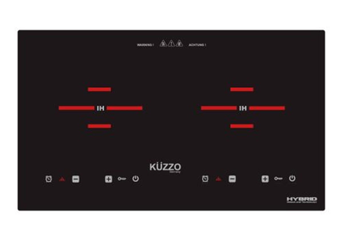 DI-689 B 智能雙頭電磁電陶爐 (內嵌 或 座枱兩用) - 黑色