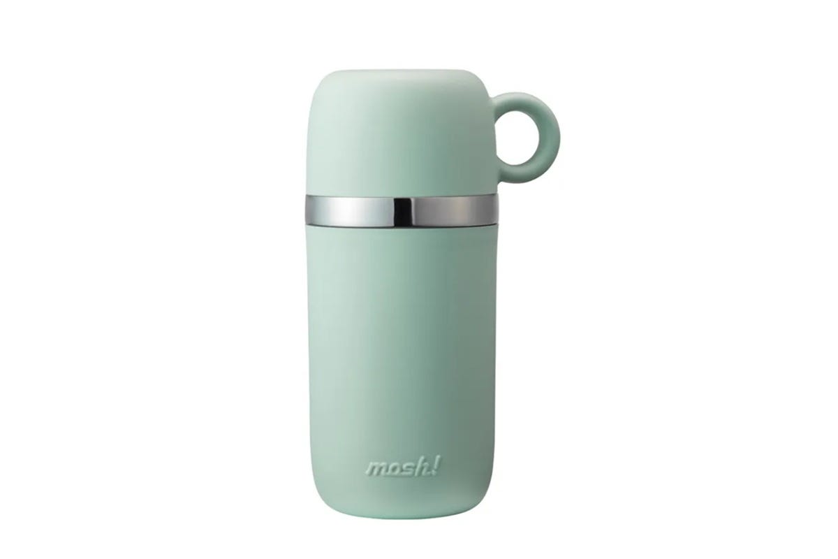 69DMCC450GR 450ml CAFÉ&WORK Series Bottle With Cup Green