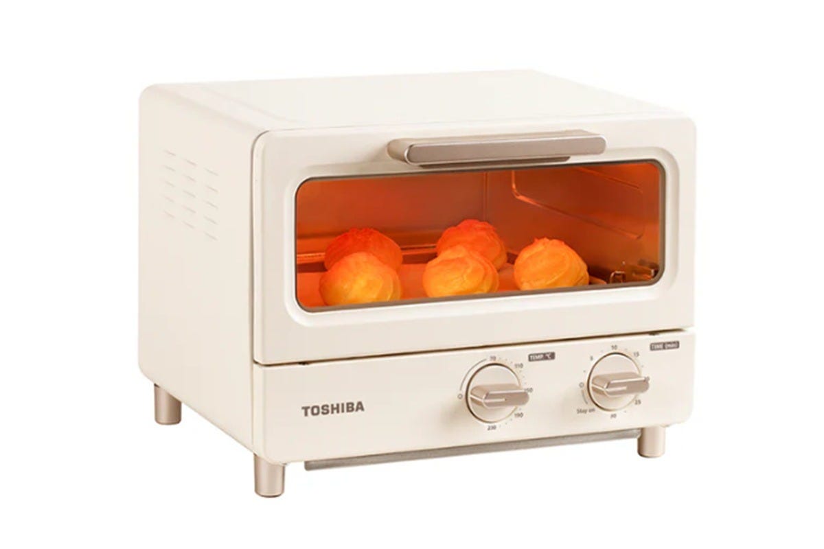 Toshiba ET-TD7080(VI) 8L Toaster Oven (Ivory)