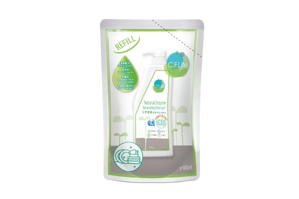 Choi Fung - Natural Enzyme Dish Washing Detergent(Refill) 1000ml
