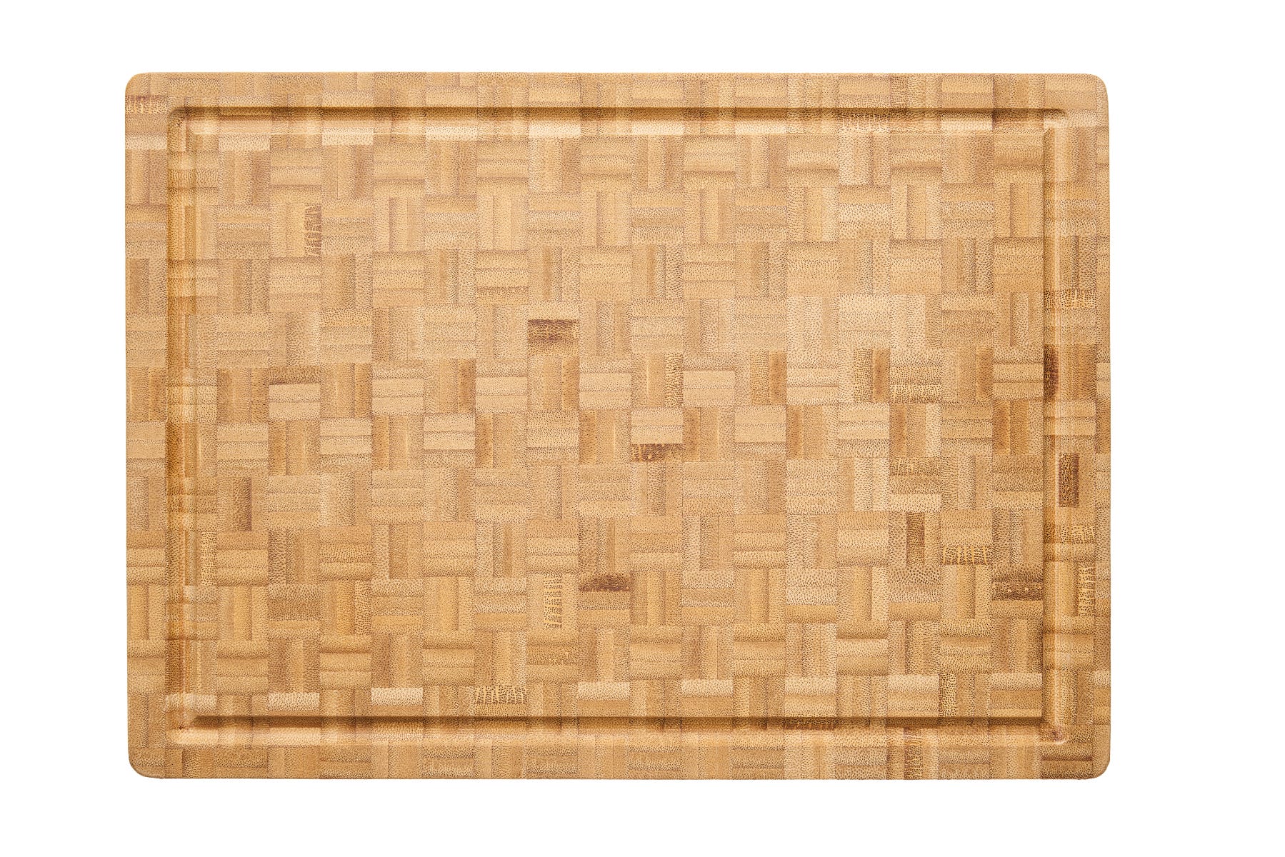 BAMBOO CUTTING BOARD WITH JUICE GROOVE