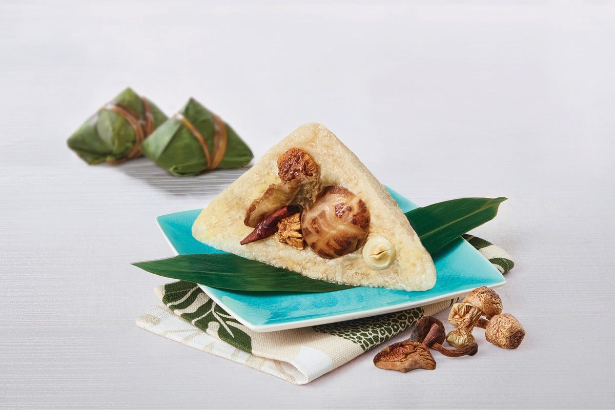 鴻福堂 - 牛肝菌姬松茸素糭券 (1張) (250克)