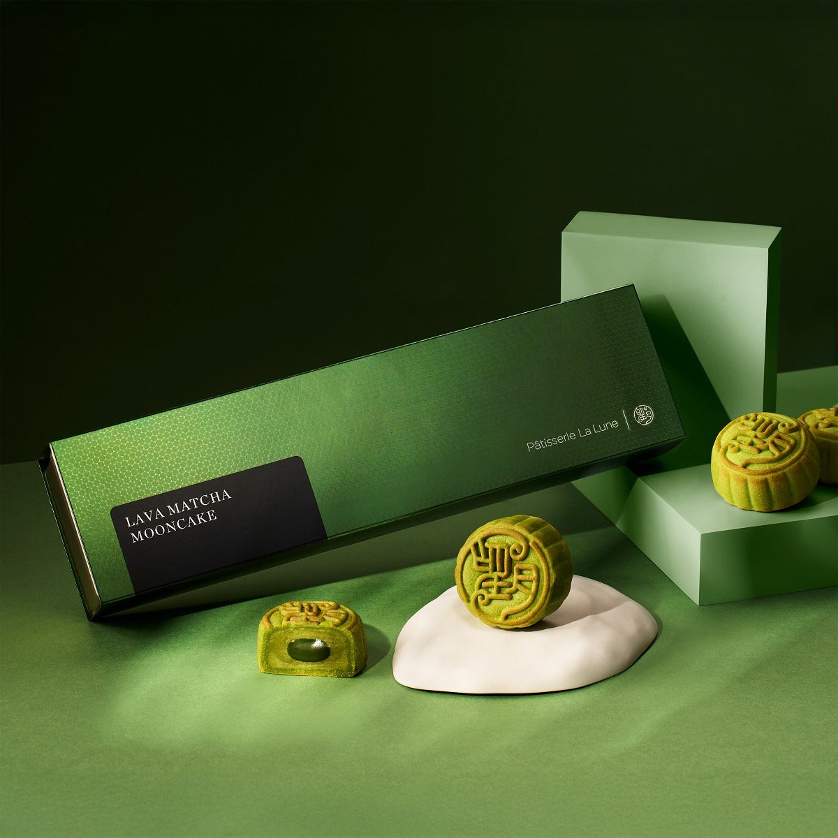 Lava Matcha Mooncake (4pcs)