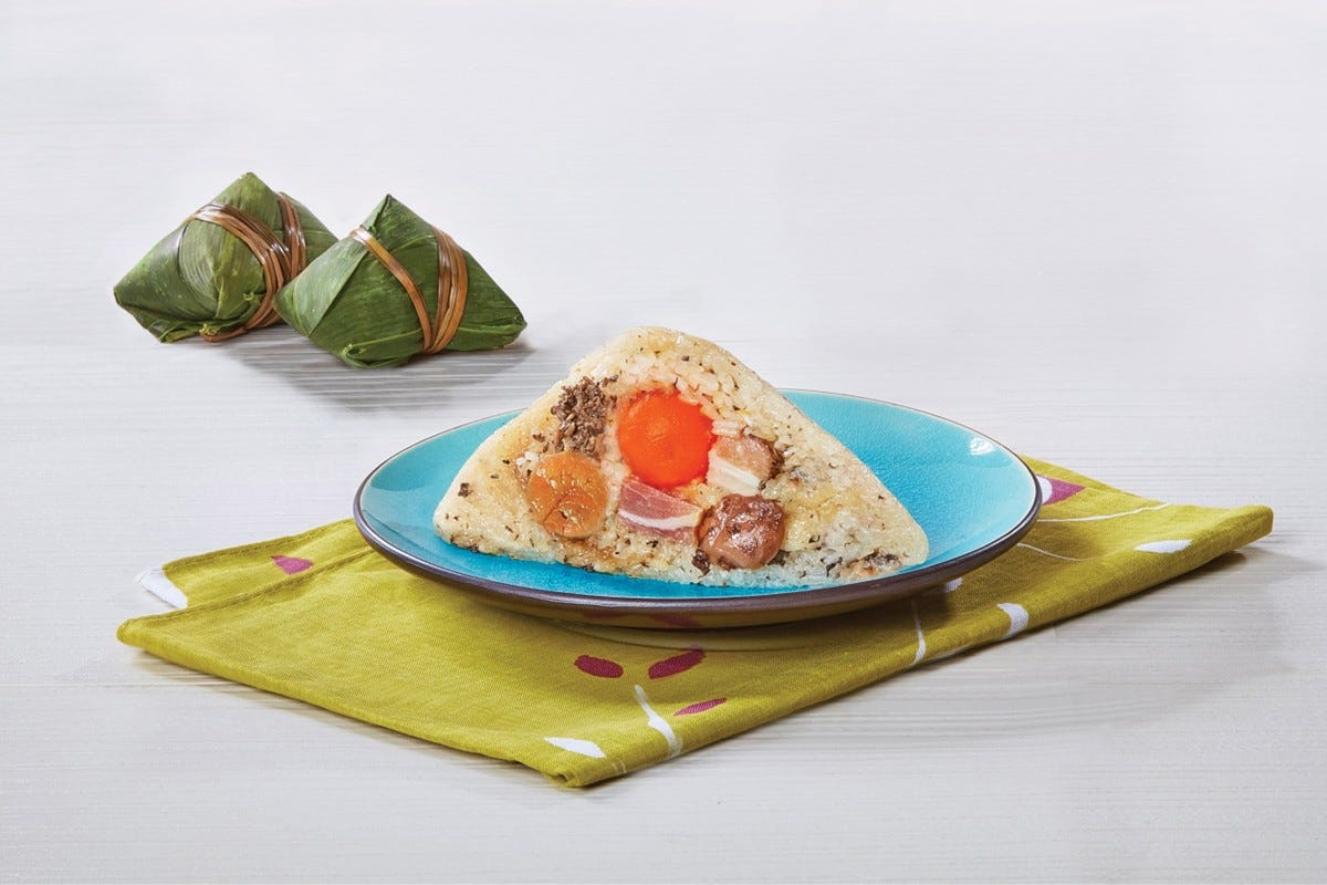 鴻福堂 - 黑松露金腿瑤柱冬菇豚肉糭e券 (1張)