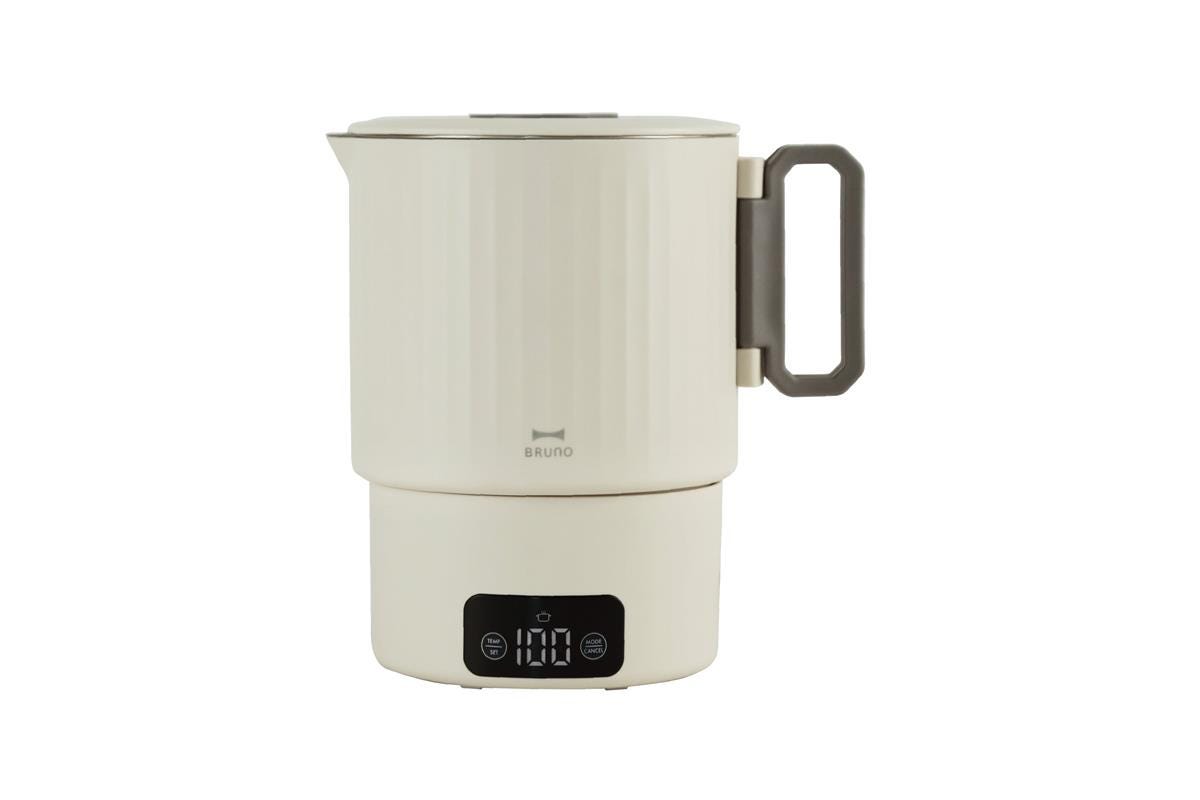 BAK816-GRG 雙電壓電子溫控電煮鍋 (110/220V) (米灰色)