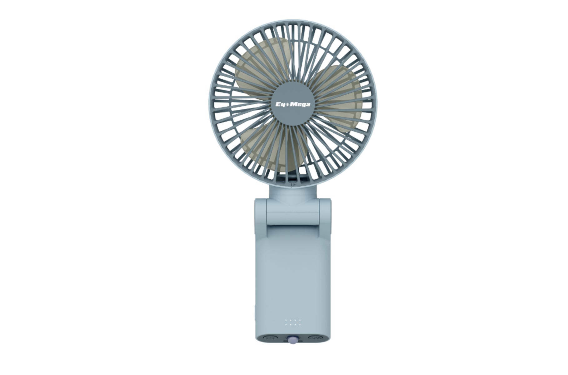 EM-S2 CUBE BU 3-in-1 magnetic folding fan BLUE