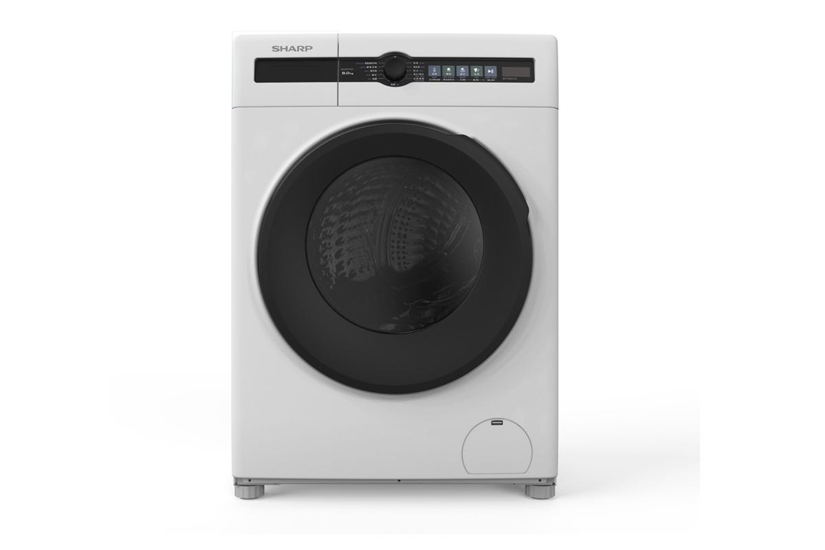 ES-FD8CH-W 8KG Slim Type Steam Hygiene Front Load Washer Dryer