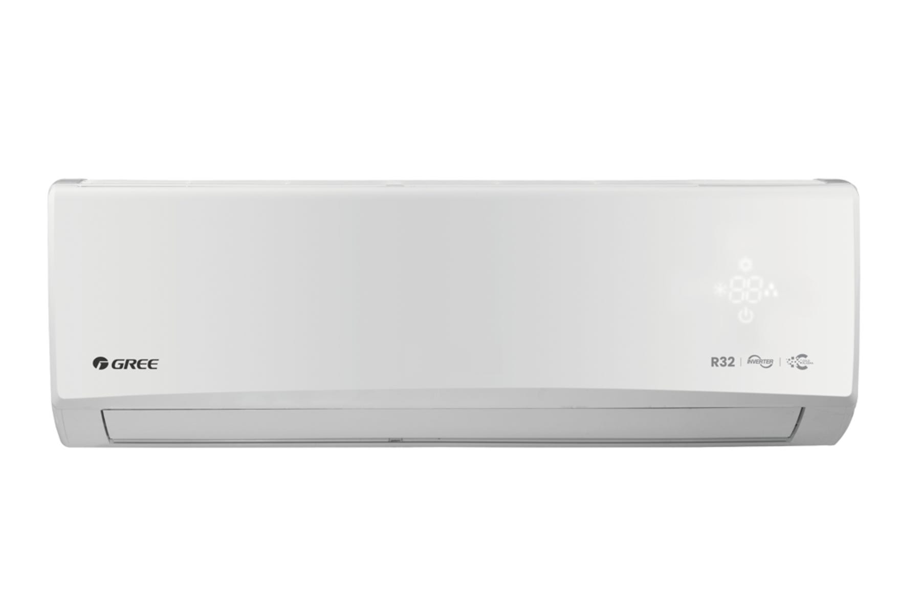 GMSC09XAE  格力 1匹 1拖2 R32雪種 變頻分體式冷氣機(淨冷型) 白色