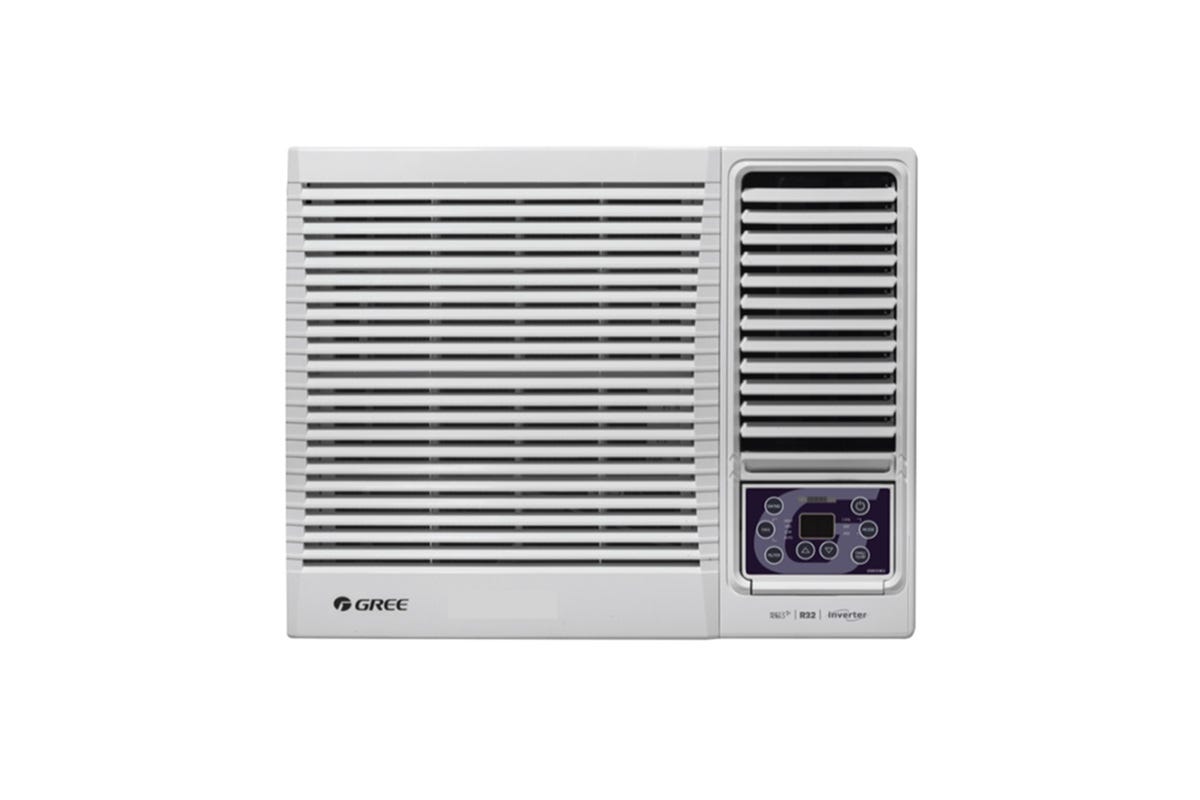 GWV20EG 3/4匹雙黑鑽R32雪種變頻搖控窗口式冷氣機
