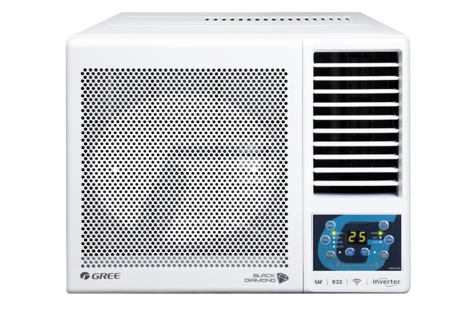 GWF12DB 1.5HP WIFI G-Panel R32 Inverter Remote Control Window Air Conditioner (Include Standard Installation)