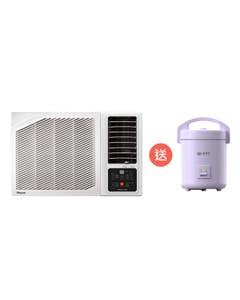 RC-S901AC 1.0HP R32 Inverter Cooling Window Air Conditioner(With Wireless Remote Control) (Free: SRC06 (LV) Mini Rice cooker (Purple))