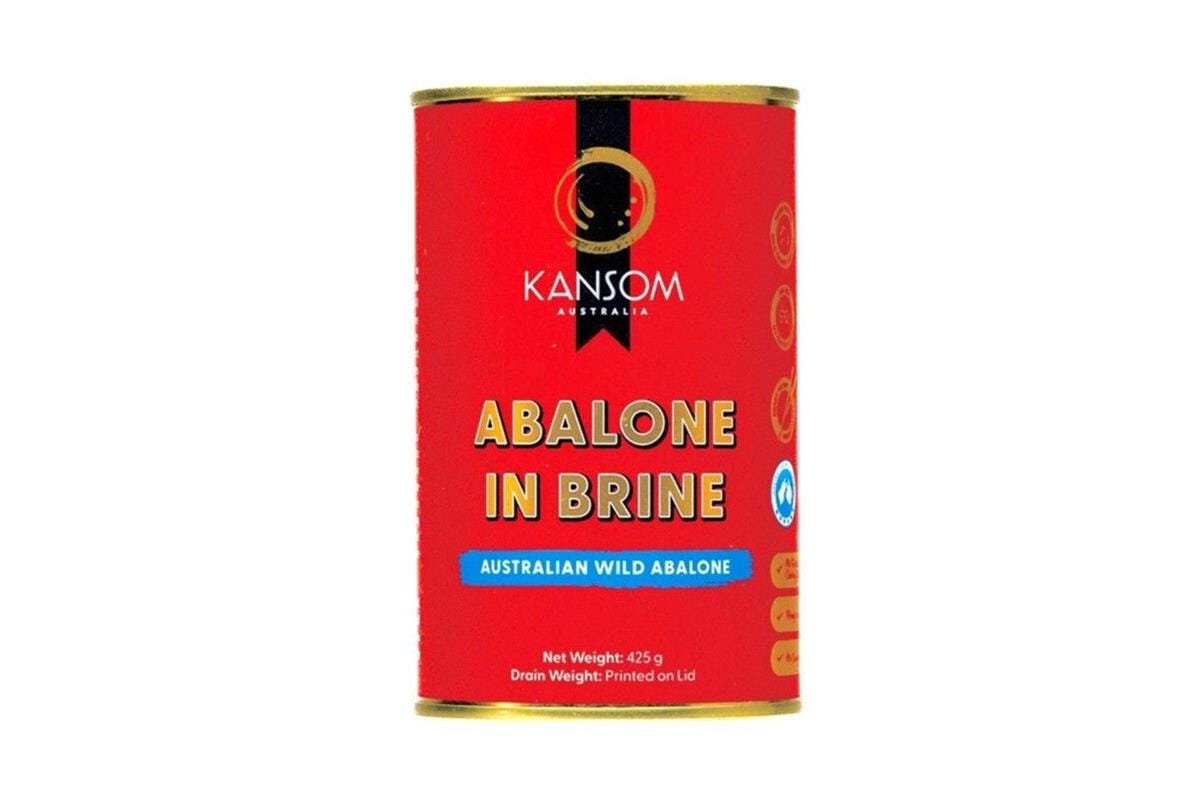KANSOM AUSTRALIA Salted Abalone In Brine 1P (110g) (Red Can) (Promotion)