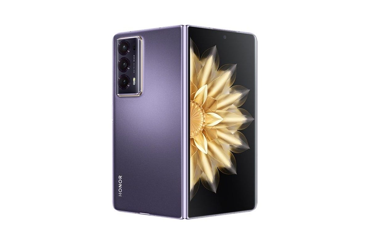 Honor Magic V2 Fold 16GB + 512GB Purple HONOR Magic V2 パープル